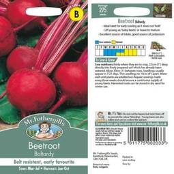 Fræ beetroot boltardy