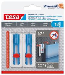 Tesa Límnaglar Canvas 2X1Kg Á Hrjúfa Veggi/Gifs