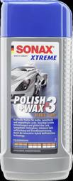 Sonax Bón og gljái 3, extreme hybrid, 250 ml