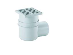 Dallmer lás 70mm vinkill, 150x150mm, með plastrist