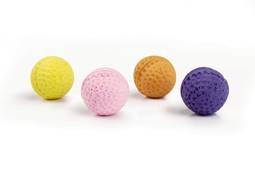 Soft Cat Playball - 4Pcs Bag