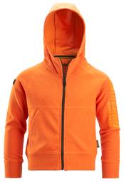 Snickers jr hettupeysa warm orange 146-125