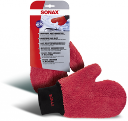 Sonax Microfibre þvottahanski rauður