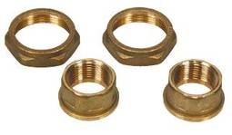 Kopar dæluunion 1 1/2" x 3/4"