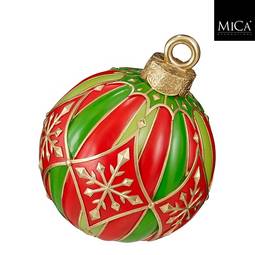 Jólaskraut kúla rauð 46 cm – Mica Decorations