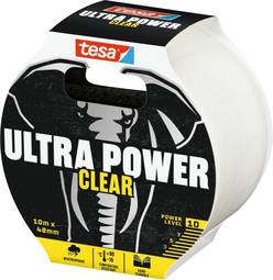 Tesa Ultra Power Clear 48Mmx10M Glært
