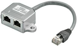 Splitter 1 í 2 RJ45 Cat5 tengi