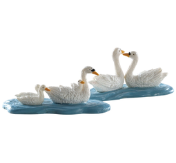 Swans, set of 2