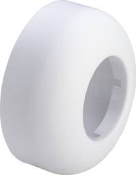 Plastrósetta 40mm hvít