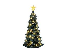 Snowy Christmas Tree, Clear Light, B/O (4.5V)