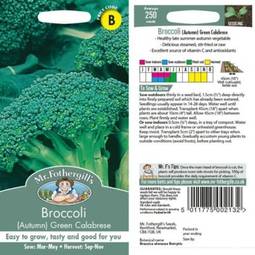 Fræ broccoli (autumn) green calabrese