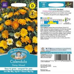 Fræ calendula daisy mix