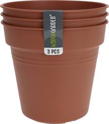 Blómapottur Terra 3stk