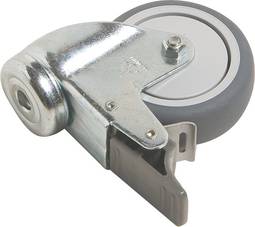 Lux Hjól 75X25Mm M/Snú/Brem