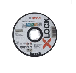 Bosch Skurðarskífa Multi Inox X-LOCK 125x1x22,2mm