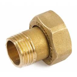 Kopar hálfunion 2" x 1 1/2"