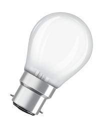 LED kúlupera Retro DIM 4,5W(40W) B22d 2700K mött