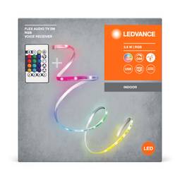 Flex tónlist 2m LED borði RGB með fjarstýringu IP20
