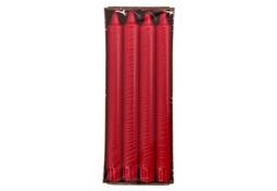 Rauð kerti 24cm 8stk