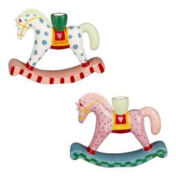 Kertastjaki Rockinghorse 20,5X5X16Cm