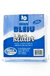 Bleiuklútar  10stk 