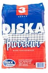 Diskaþurrkur  3stk  . 