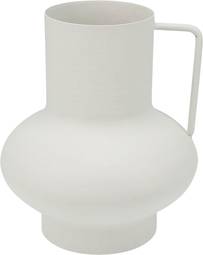 Vasi Zinc 15Cm Off White