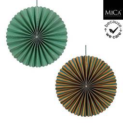 Mica Skraut 2X30Cm Grænt/Blátt