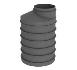Brunnframlenging með keilu 1000mm