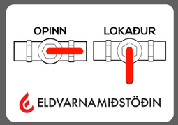 Merki Slönguhjól Krani Op/Lok