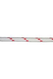Reipi PES Fléttað 10,0mm Hvítt/Rautt