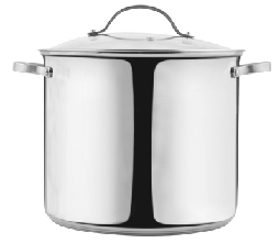 Pottur 12L stál induction