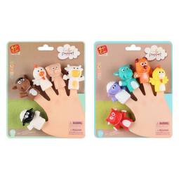 Finger Doll 5 Pcs Animals Assortment