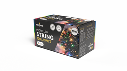 Norland Micro LED String IP65, 10 m, 100 ljós – Marglitur