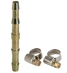 Slöngusamtengi 6mm & Hosuklemmur