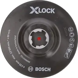Bakskífa X-Lock M.Frönskum Rennilás 125mm