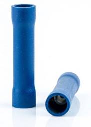 Tengihólkur 1,0-2,5mm² blár 10stk
