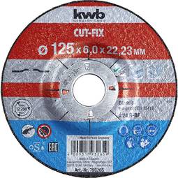 KWB Slípiskífa 125x6mm