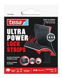 Tesa Ultra Lock Strips 2 Pör 25Mmx0,2M