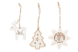 Jólaskraut Winteria Wood 8cm