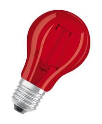 LED almenn 2,5W(15W) E27 rauð