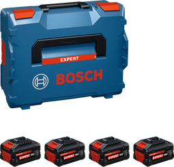 Rafhlöðusett 4 x EXBA18V-55 18 V 5,5 Ah í L-BOXX