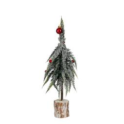 Berjaskraut grænt hrímað 33 cm – Mica Decorations