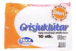 Grisjuklútar 10 stk