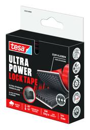 Tesa Ultra Lock Strips 2 Pör 25Mmx1M Svart