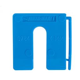 Plastmillilegg 4 mm blá