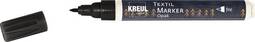 Kreul textíl svartur fínn