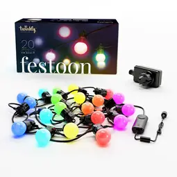 Festoon Snjallsería 20 LED ljós