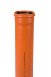 Rör 200 mm x 1000 mm, PVC