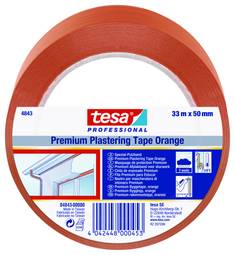Tesa Byggingarlímband 50Mmx33M Appelsínugult